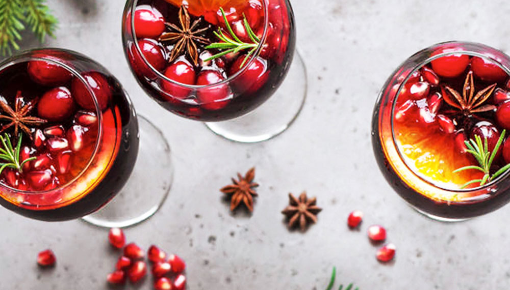 3 holiday cocktails from above